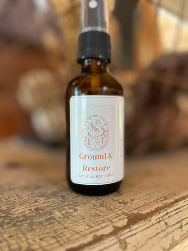 Ground & Restore Body/Room Spray, (Formerly The Happy Hippie Spray) 2oz